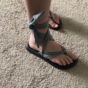 Strappy sanuk sandal